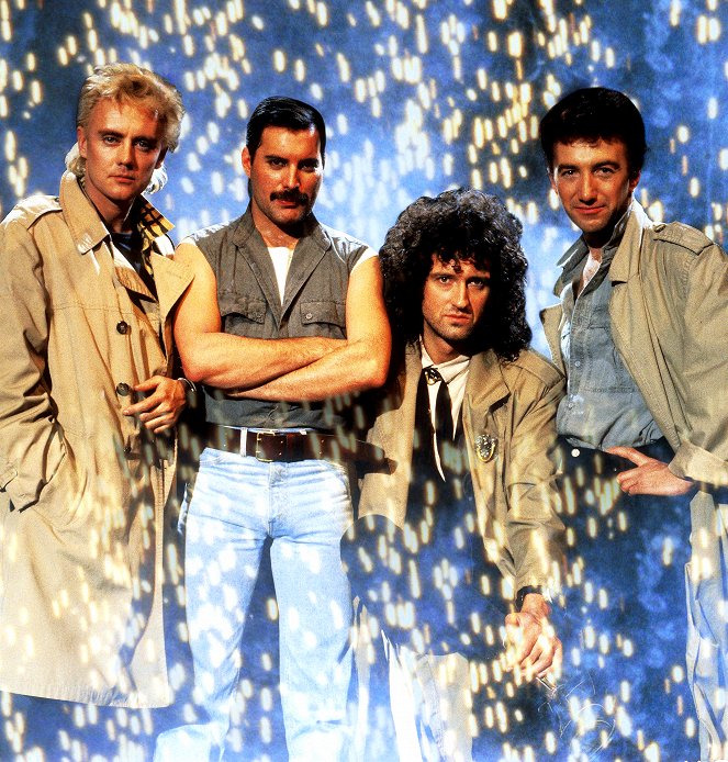 Queen: Princes of the Universe - Promóció fotók - Roger Taylor, Freddie Mercury, Brian May, John Deacon