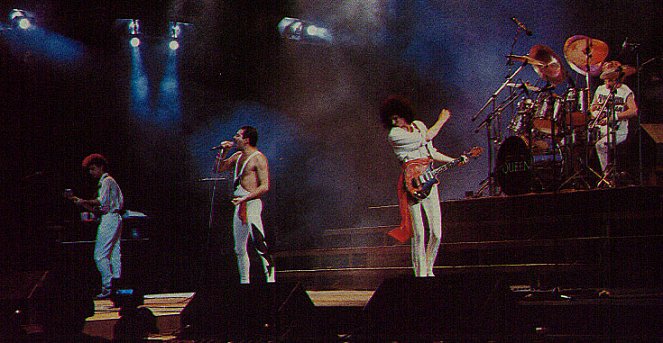 Queen: Hammer to Fall - De la película - John Deacon, Freddie Mercury, Brian May