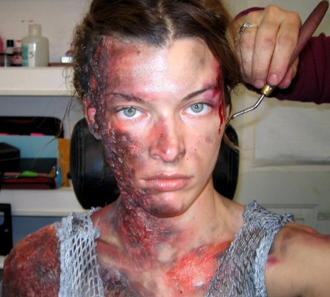 Resident Evil: Apocalypse - Dreharbeiten - Milla Jovovich