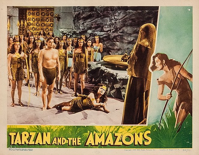 Tarzan and the Amazons - Lobby karty