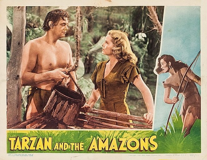 Tarzan and the Amazons - Lobbykaarten