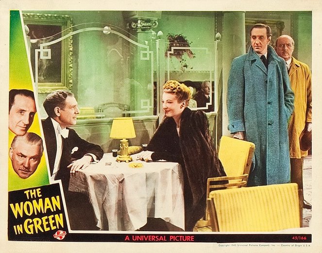 Sherlock Holmes: Die Frau in Grün - Lobbykarten