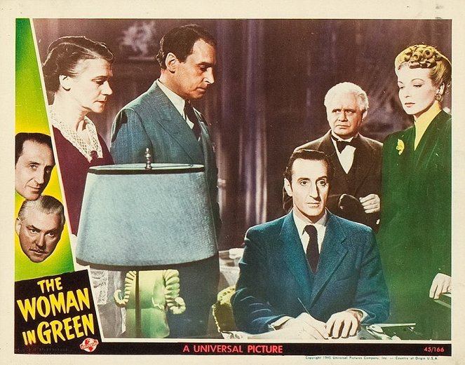 The Woman in Green - Lobbykaarten