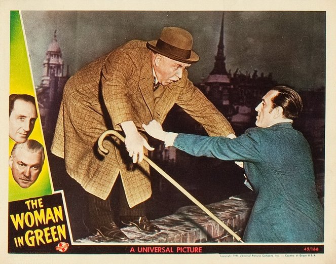 Sherlock Holmes: Die Frau in Grün - Lobbykarten