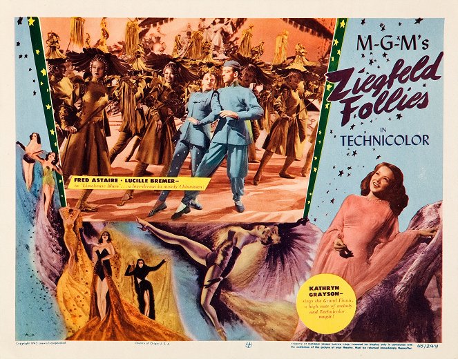 Ziegfeld Follies - Cartes de lobby - Fred Astaire