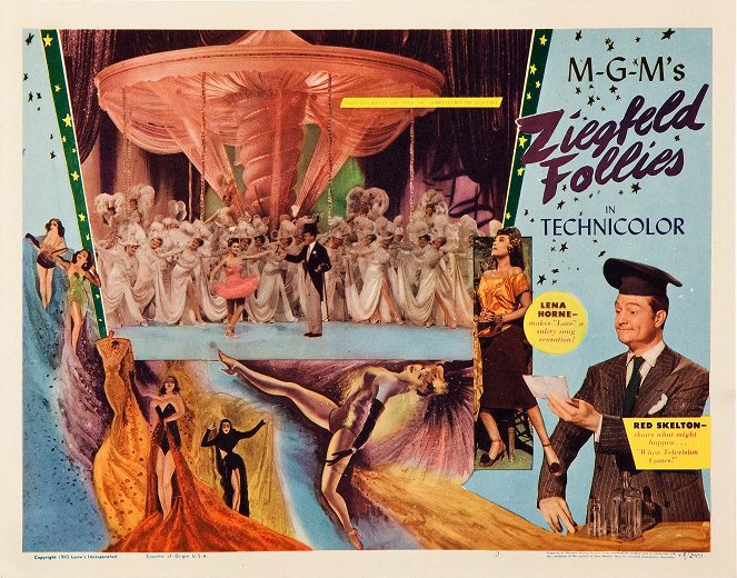 Ziegfeld Follies - Lobby karty - Red Skelton