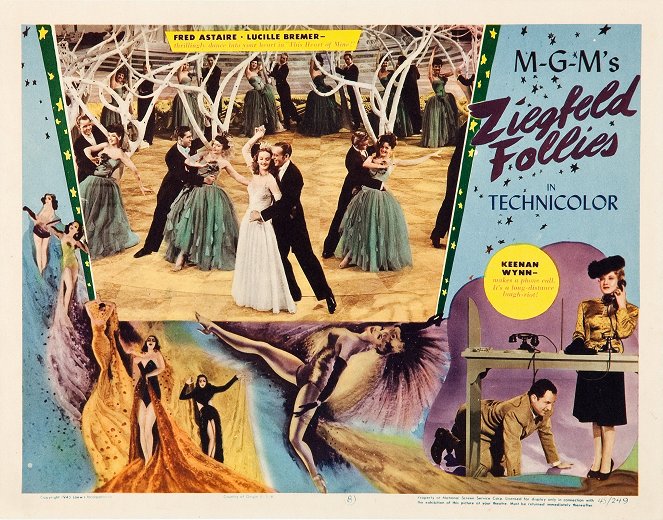 Ziegfeld Follies - Cartes de lobby