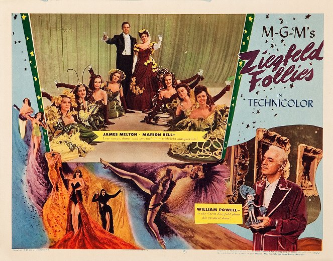 Ziegfeld Follies - Cartões lobby - William Powell