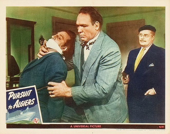 Pursuit to Algiers - Lobby Cards
