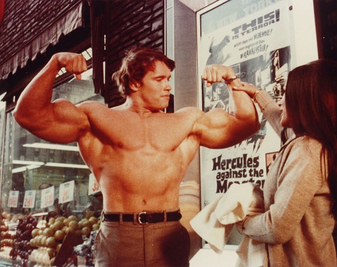 Hercules in New York - Van film - Arnold Schwarzenegger, Deborah Loomis