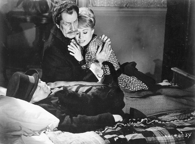 A Maldita, o Gato e a Morte - Do filme - Peter Lorre, Vincent Price, Joyce Jameson