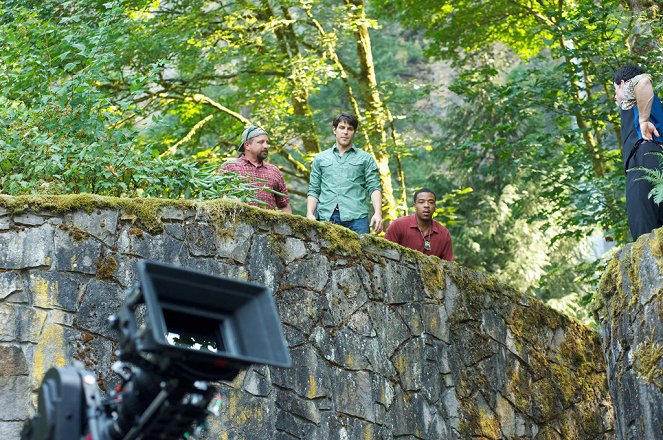Grimm - Sous le charme - Tournage - David Giuntoli, Russell Hornsby