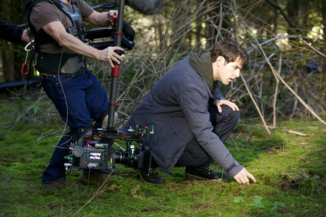 Grimm - The Thing with Feathers - De filmagens - David Giuntoli
