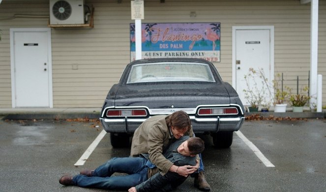 Supernatural - Mystery Spot - Van film - Jared Padalecki, Jensen Ackles