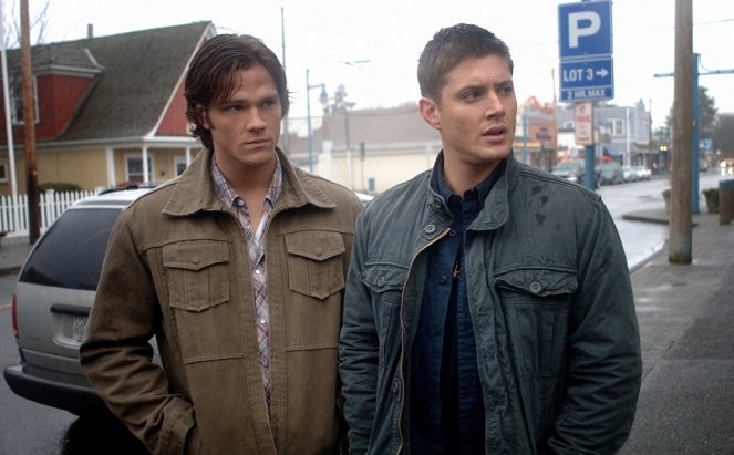 Supernatural - Season 3 - Mystery Spot - Kuvat elokuvasta - Jared Padalecki, Jensen Ackles