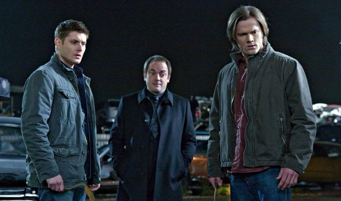 Supernatural - Das Ende ist nah - Filmfotos - Jensen Ackles, Mark Sheppard, Jared Padalecki