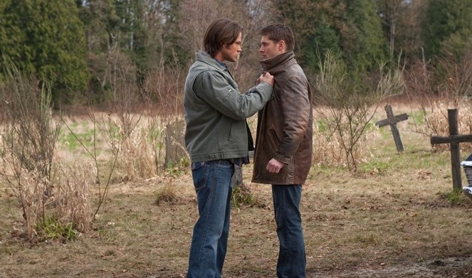 Supernatural - Season 5 - Schwanenlied - Filmfotos - Jared Padalecki, Jensen Ackles
