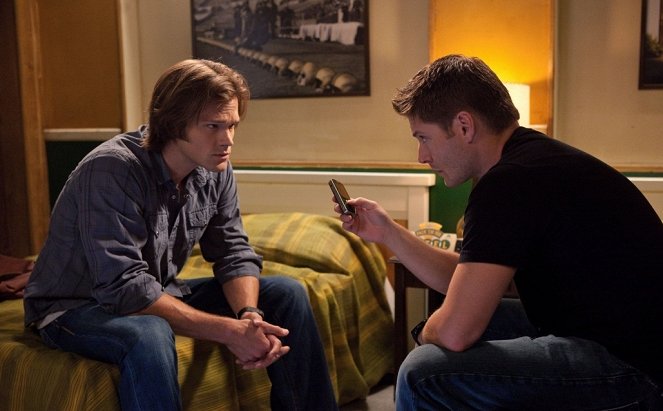 Supernatural - Season 6 - The Third Man - Van film - Jared Padalecki, Jensen Ackles