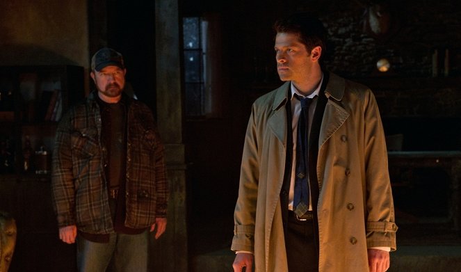 Supernatural - The Man Who Would Be King - Van film - Jim Beaver, Misha Collins