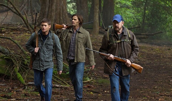 Supernatural - How to Win Friends and Influence Monsters - Photos - Jensen Ackles, Jared Padalecki, Jim Beaver