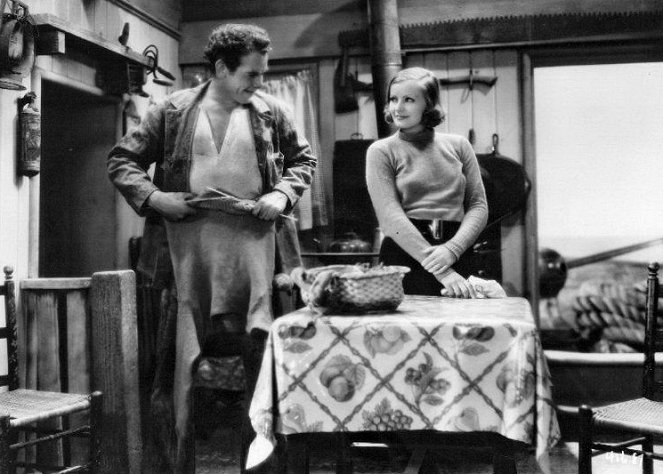 Anna Christie - Z filmu - Charles Bickford, Greta Garbo