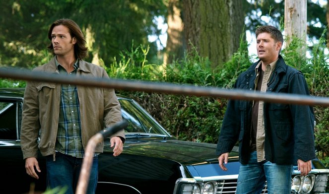 Supernatural - Season 8 - Wo ist Kevin? - Filmfotos - Jared Padalecki, Jensen Ackles
