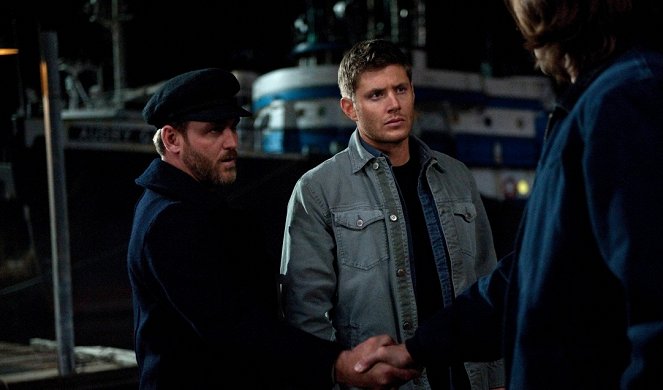 Supernatural - Season 8 - Blood Brother - Photos - Ty Olsson, Jensen Ackles