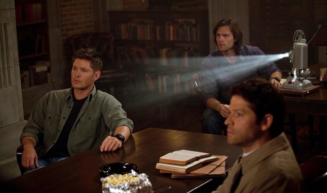 Supernatural - Season 8 - Clip Show - Photos - Jensen Ackles, Jared Padalecki, Misha Collins