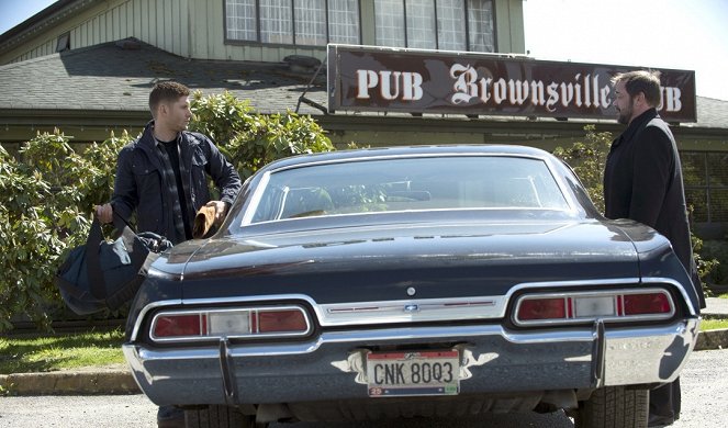 Supernatural - Season 9 - Wunder werden vielleicht doch wahr - Filmfotos - Jensen Ackles, Mark Sheppard
