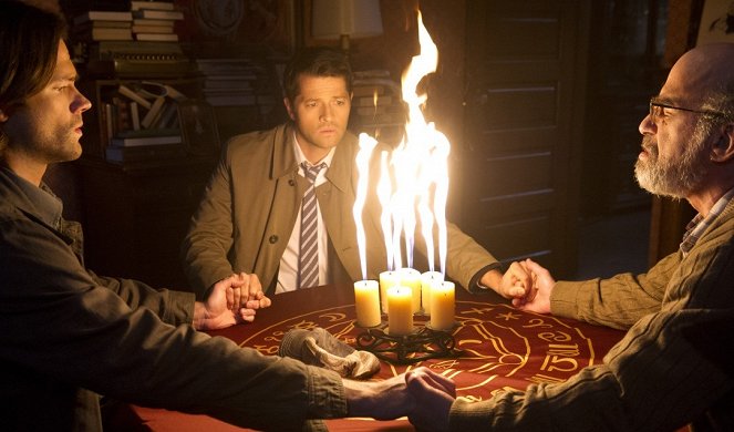 Supernatural - Inside Man - Photos - Jared Padalecki, Misha Collins