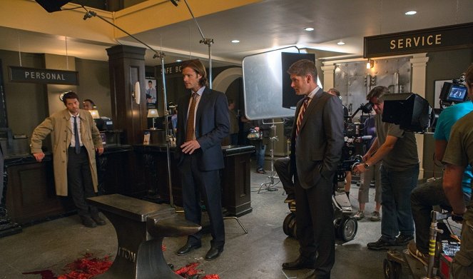 Supernatural - Season 8 - Hunteri Heroici - Making of - Misha Collins, Jared Padalecki, Jensen Ackles