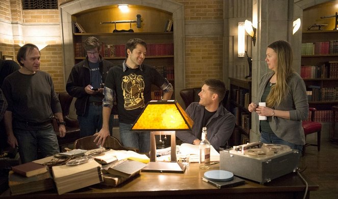 Supernatural - Season 9 - Mother's Little Helper - Making of - Misha Collins, Jensen Ackles