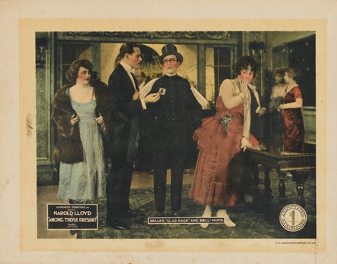 Among Those Present - Lobby Cards