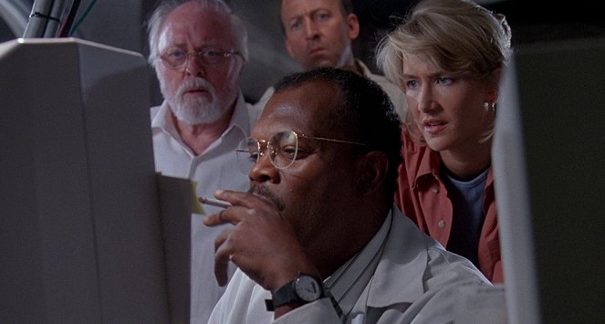 Jurassic Park - Kuvat elokuvasta - Richard Attenborough, Samuel L. Jackson, Bob Peck, Laura Dern