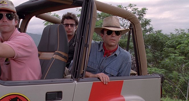 Jurassic Park - Filmfotók - Jeff Goldblum, Sam Neill