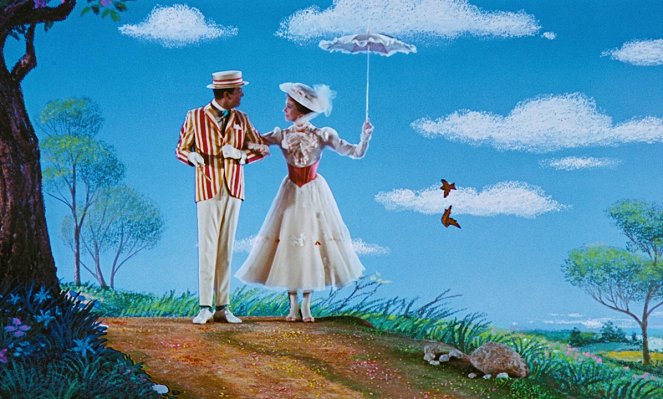 Mary Poppins - Filmfotos - Dick Van Dyke, Julie Andrews