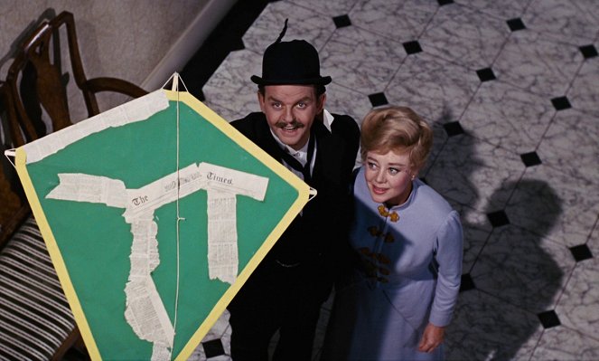 Mary Poppins - Filmfotos - David Tomlinson, Glynis Johns