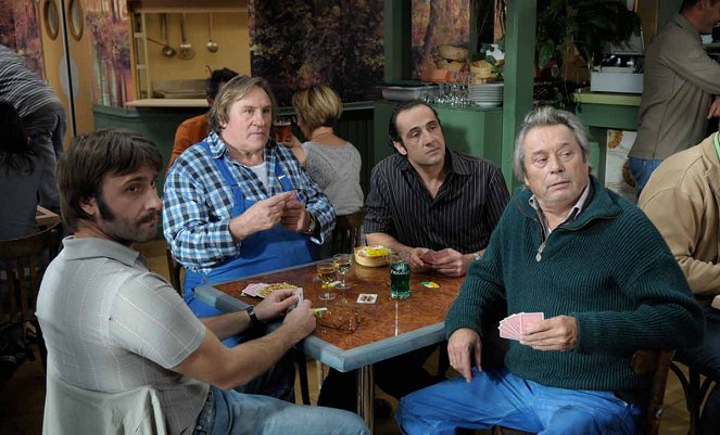La Tête en friche - Z filmu - Gérard Depardieu, Bruno Ricci, Patrick Bouchitey