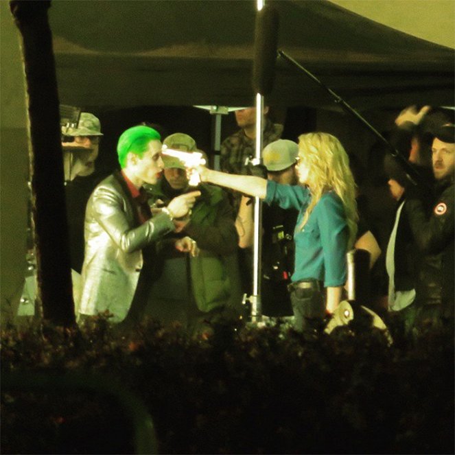 Suicide Squad - Dreharbeiten - Jared Leto, Margot Robbie