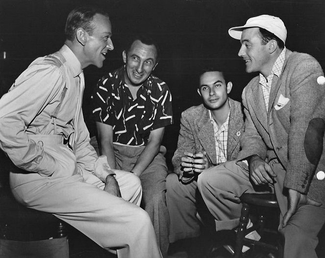 Melodías de Broadway 1955 - Del rodaje - Fred Astaire, Gene Kelly