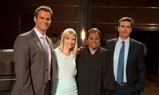 Drop Dead Diva - Forgatási fotók - April Bowlby, Star Jones, Jackson Hurst