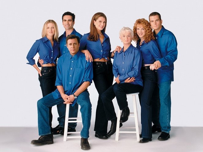 Suddenly Susan - Werbefoto - Andrea Bendewald, Nestor Carbonell, Judd Nelson, Brooke Shields, Barbara Barrie, Kathy Griffin, David Strickland