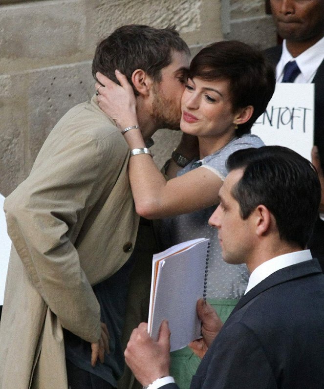 One Day - Van de set - Jim Sturgess, Anne Hathaway