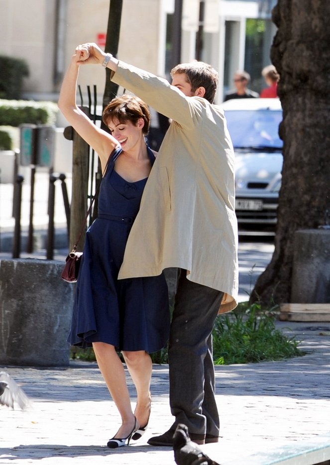 Egy nap - Forgatási fotók - Anne Hathaway, Jim Sturgess