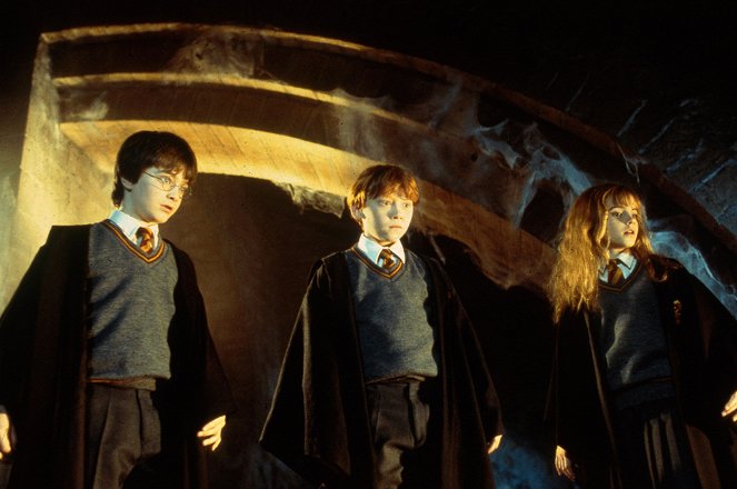 Harry Potter i Kamień Filozoficzny - Z filmu - Daniel Radcliffe, Rupert Grint, Emma Watson