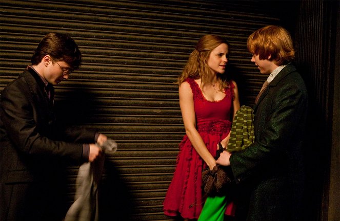 Harry Potter és a Halál ereklyéi I. rész - Forgatási fotók - Daniel Radcliffe, Emma Watson, Rupert Grint