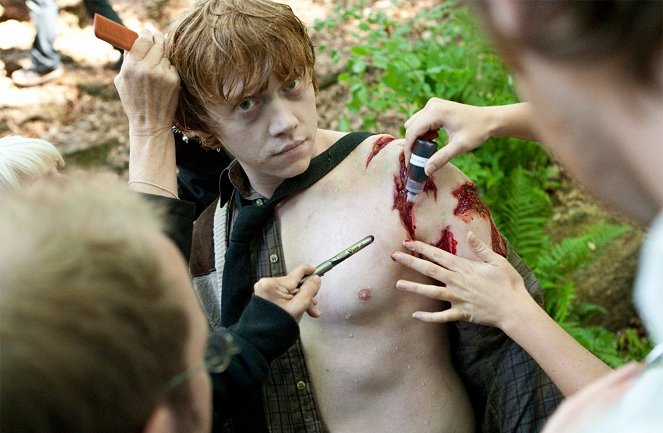 Harry Potter and the Deathly Hallows: Part 1 - Making of - Rupert Grint