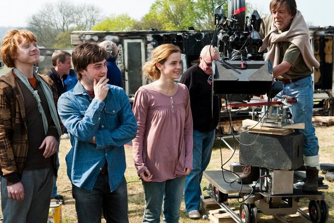 Harry Potter a Relikvie smrti - část 1 - Z natáčení - Rupert Grint, Daniel Radcliffe, Emma Watson