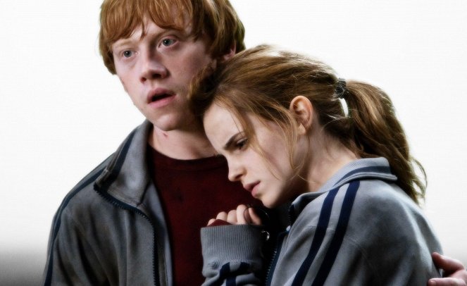Harry Potter és a Halál ereklyéi I. rész - Filmfotók - Rupert Grint, Emma Watson