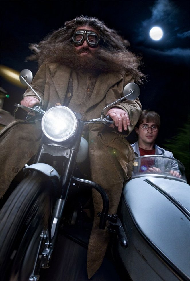 Harry Potter a Relikvie smrti - část 1 - Z filmu - Robbie Coltrane, Daniel Radcliffe